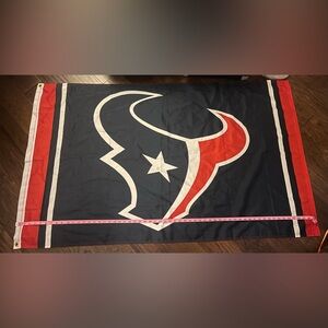 XL Houston Texan football flag